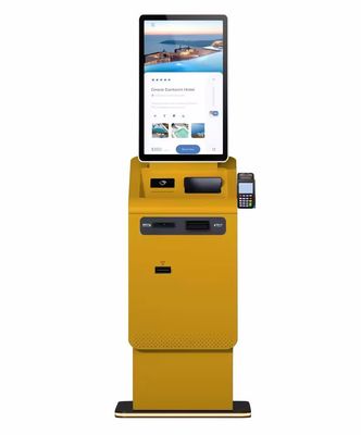 Self Service Billing Kiosk màn hình cảm ứng với độ phân giải 1920 X 1080 và phạm vi nhiệt độ rộng (-10 ° C ~ 60 ° C) Với nhiều đầu vào (HDMI, VGA, USB)