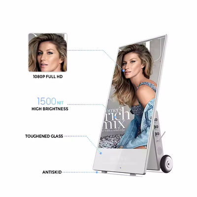 Màn hình quảng cáo LCD 43 inch với độ phân giải 1920x1080 và độ sáng 450cd/m2 cho biển quảng cáo kỹ thuật số ấn tượng