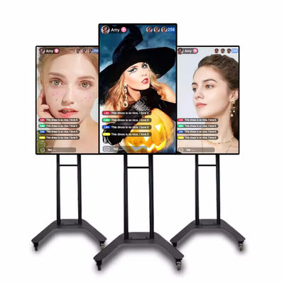 Phát sóng trực tiếp màn hình quảng cáo LCD HDMI / VGA / Input màn hình chia sẻ không dây
