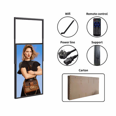 Cây dựng treo độ sáng cao Quảng cáo hiển thị vật liệu sắt Wifi Thông tin phát hành