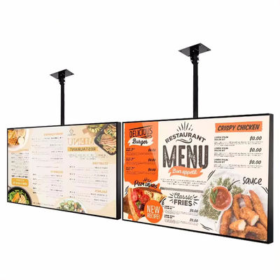 Màn hình quảng cáo độ sáng cao cửa hàng cửa sổ màn hình nhà hàng Digital Signage
