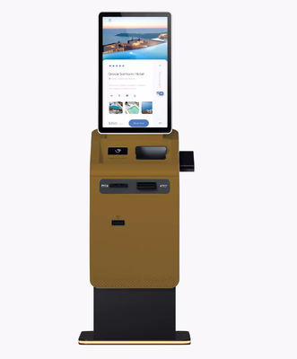Hệ thống POS tự phục vụ màn hình cảm ứng 27 inch với tùy chọn thanh toán tích hợp và màu sắc tùy chỉnh