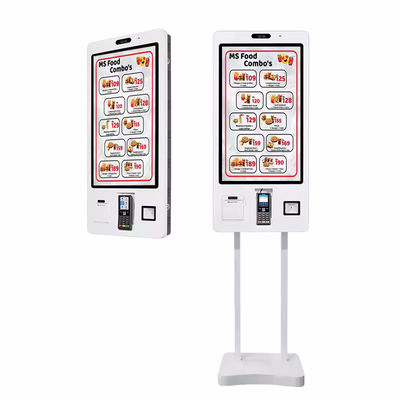 Kiosk tự đặt hàng trên tường / bàn với máy quét 1D / 2D tích hợp