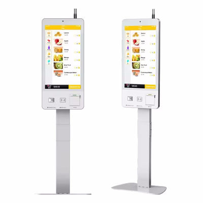 Hệ thống POS tự phục vụ màn hình cảm ứng với đèn LED hỗ trợ nhận dạng khuôn mặt