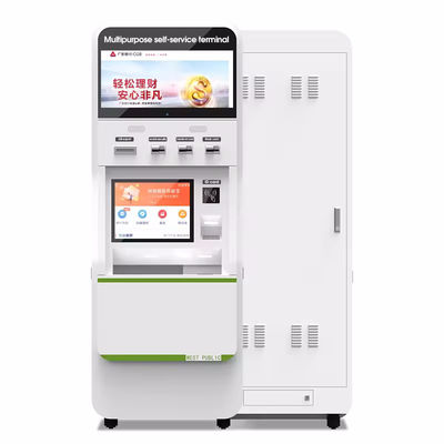 Kiosk tự phục vụ Windows 10 Android nâng cao với màn hình cảm ứng kép