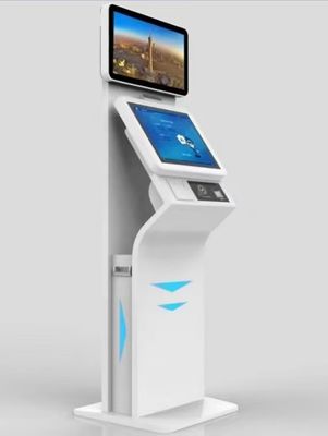 Kiosk tự phục vụ màn hình cảm ứng Shareme với phần mềm tùy chỉnh và máy quét hộ chiếu có các kích thước 22 inch/27 inch/32 inch