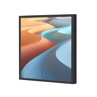 33Màn hình quảng cáo LCD kim loại 2 inch với tỷ lệ màn hình 1: 1 cho biển báo kỹ thuật số