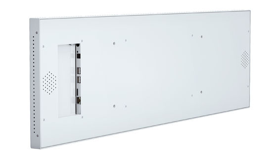 Màn hình cảm ứng điện dung 37 inch cho ki-ốt kỹ thuật số với độ phân giải cao 3840x1080 và màn hình dải kéo dài