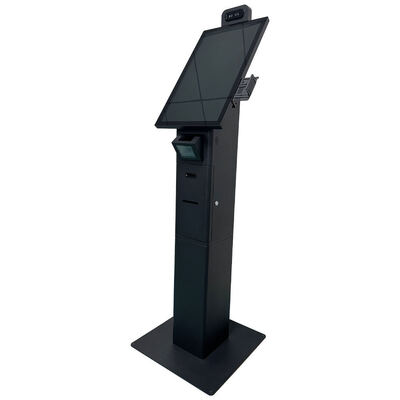 Kiosk tự phục vụ 24 inch có nhận diện khuôn mặt và hệ điều hành Windows 10 để truy cập an toàn