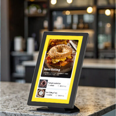 Kiosk tự đặt hàng màn hình LCD 32 inch với máy in biên lai và tùy chỉnh thực đơn cho nhà hàng