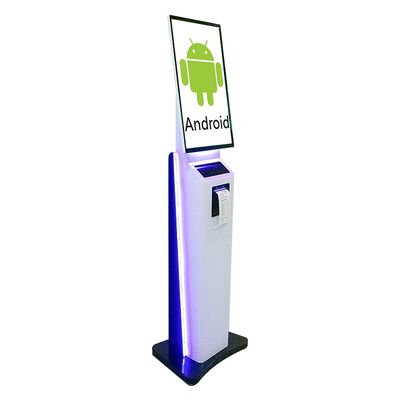 23.8/32 Inch Kiosk Tự Đặt Hàng với Nhận Diện Khuôn Mặt và Màn Hình Cảm Ứng Vỏ Kim Loại