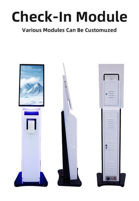 23.8/32 Inch Kiosk Tự Đặt Hàng với Nhận Diện Khuôn Mặt và Màn Hình Cảm Ứng Vỏ Kim Loại