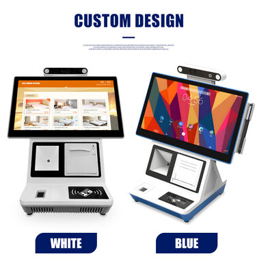Kiosk Tự Đăng Ký Để Bàn với Màn Hình Cảm Ứng Điện Dung 10 Điểm, Tùy Chọn Android hoặc Windows, và Truyền Thông WiFi để Quản Lý Khách Thăm