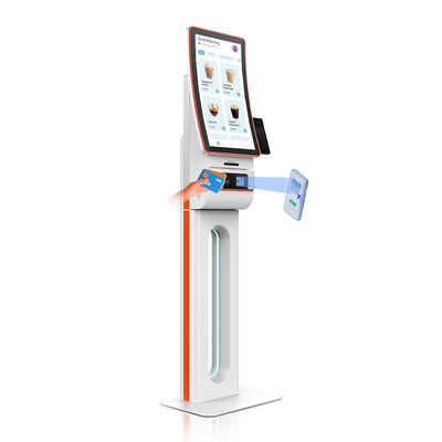 23.6" Kiosk tự kiểm tra màn hình dọc với độ phân giải 1920x1080 và phần mềm tùy chọn đa hệ điều hành