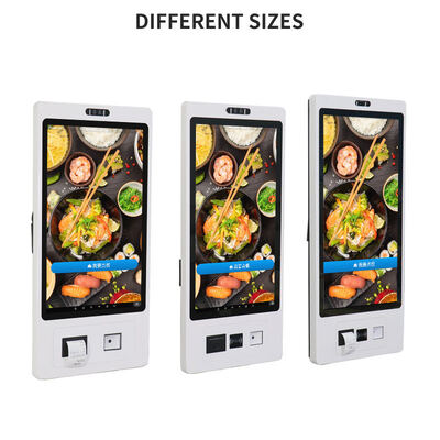 Touchwo Kiosk màn hình cảm ứng 10 điểm với độ phân giải 1920x1080 và gắn tường để tự đặt hàng và thanh toán