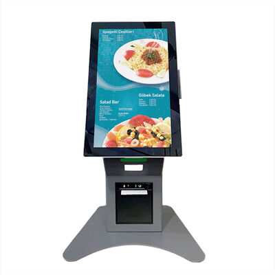 15.6 inch Android OS Kiosk tự kiểm tra với nhận dạng khuôn mặt cho cửa hàng Check in / Out