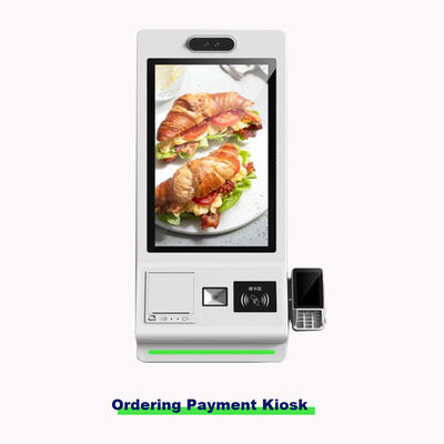 21.5/23.8/32 Inch Floor Standing Self Ordering Kiosk với SDK Android / Windows OS Kiosk thanh toán màn hình cảm ứng cho siêu thị