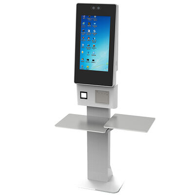 24 inch Capacitive Touch 10 Point Self Service Kiosk với cài đặt đứng trên sàn cho các cửa hàng không người lái