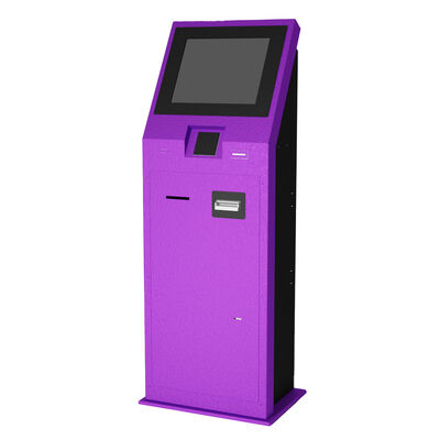 Kiosk tự phục vụ thương mại với màn hình cảm ứng 10 điểm 1920X1080 độ phân giải và vỏ kim loại thép không gỉ