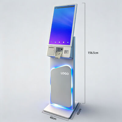 Kiosk Tự Phục Vụ Màn Hình Cảm Ứng Đứng Sàn 27/32 Inch Độ Phân Giải 1920X1080 Dùng Cho Tự Đặt Hàng và Sử Dụng Tương Tác