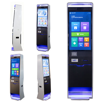 Kiosk Tự Làm Thủ Tục với Màn hình Cảm ứng Điện dung 10 điểm Độ phân giải 1920X1080 và Bộ xử lý Intel Core I5