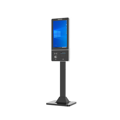 Máy bán hàng tự phục vụ với độ phân giải 1920x1080, bộ xử lý Intel Core I5 và giá treo tường cho hệ thống đặt hàng hiệu quả