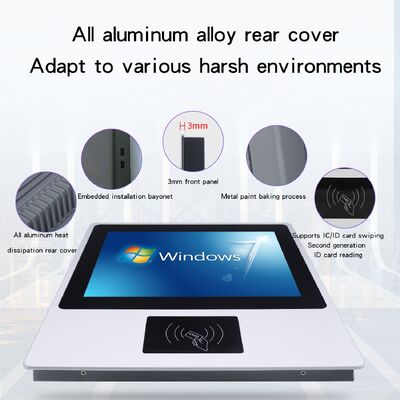 Kiosk tự phục vụ gắn tường 12.1 inch với màn hình cảm ứng điện dung 10 điểm cho sử dụng trong nhà