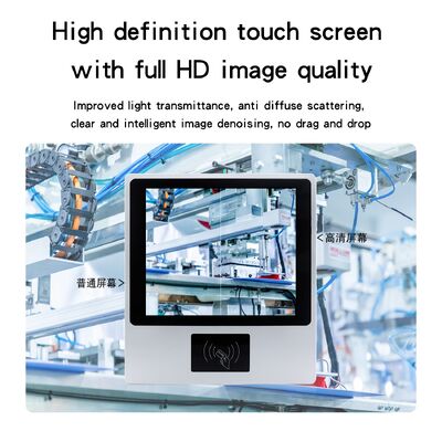 Kiosk tự phục vụ gắn tường 12.1 inch với màn hình cảm ứng điện dung 10 điểm cho sử dụng trong nhà