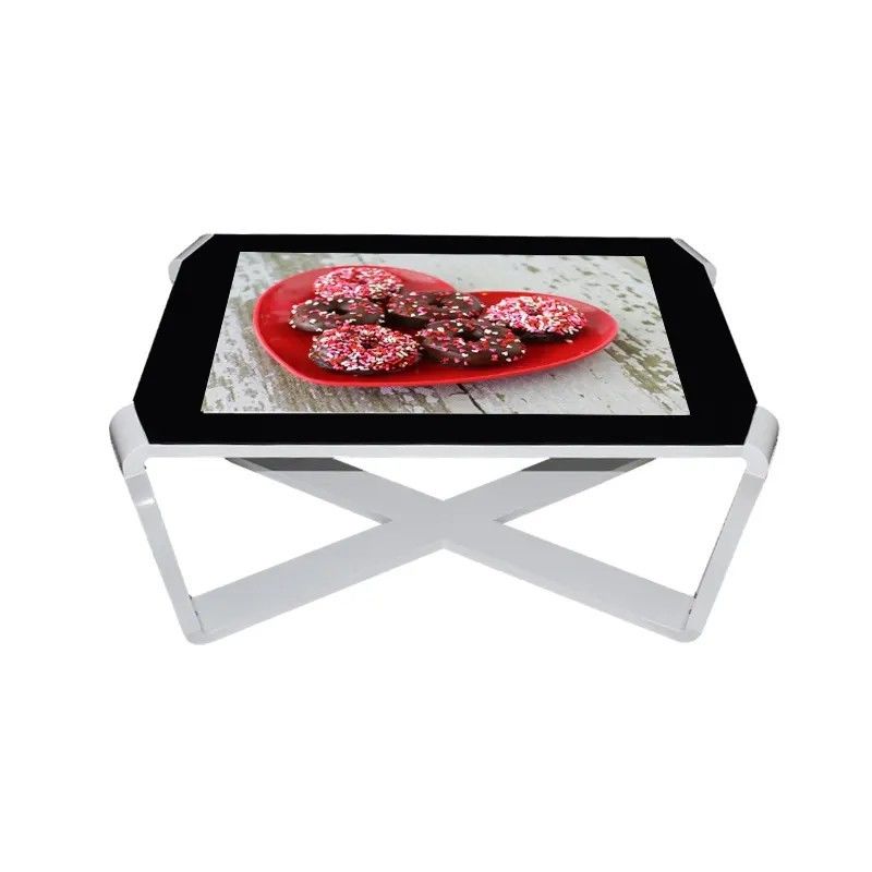 Bàn màn hình cảm ứng tương tác 50 inch với 10 điểm cảm ứng dung lượng và Android 7.1 / 9.0 Smart Coffee Table