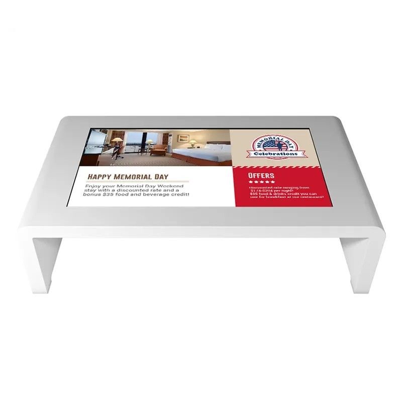 Smart Interactive Touch Screen Table Android Windows OS LCD Bàn cà phê