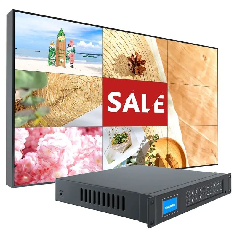 55 inch 0,88mm LCD Splicing Wall Ultra Narrow Edge TV Bộ điều khiển bộ xử lý tường