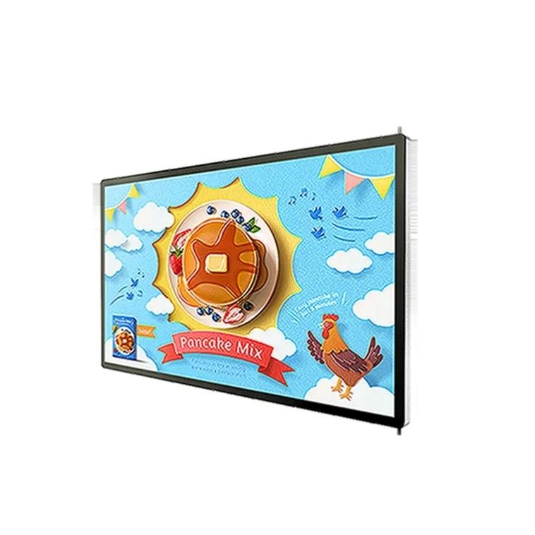 Màn hình quảng cáo LCD độ sáng cao 125W với độ tương phản 3000: 1 cho biển báo kỹ thuật số