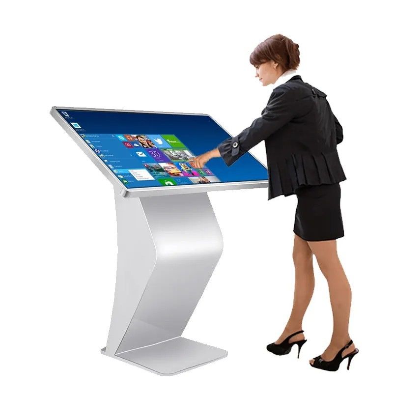 Màn hình kỹ thuật số Kiosk cảm ứng độ phân giải 4K 50 inch với màn hình cảm ứng điện dung