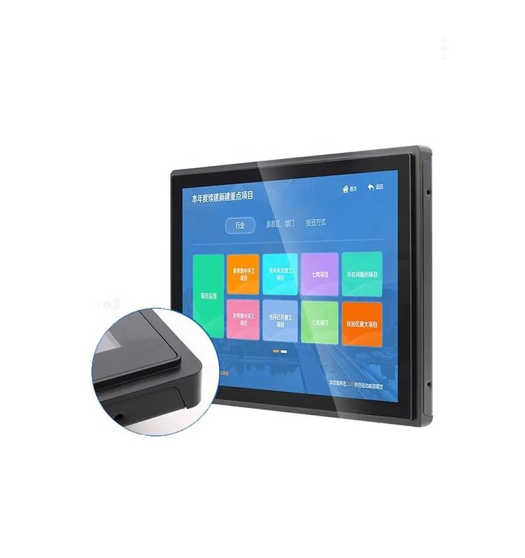 27 inch chống nước IP65 Mặt trước màn hình cảm ứng dung lượng với độ phân giải 1920 x 1080