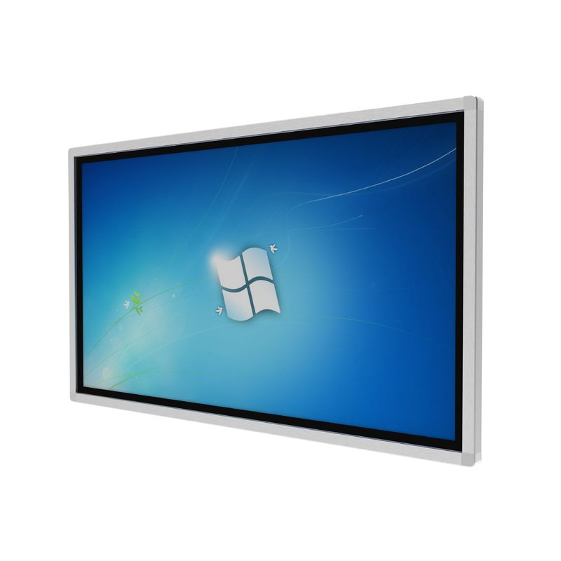Kiosk kỹ thuật số màn hình cảm ứng 55 inch với cảm ứng hồng ngoại và hệ điều hành Windows All In One Computer