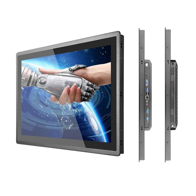Không thấm nước 17 inch màn hình cảm ứng màn hình màn hình tất cả trong một PC chống sốc rung động