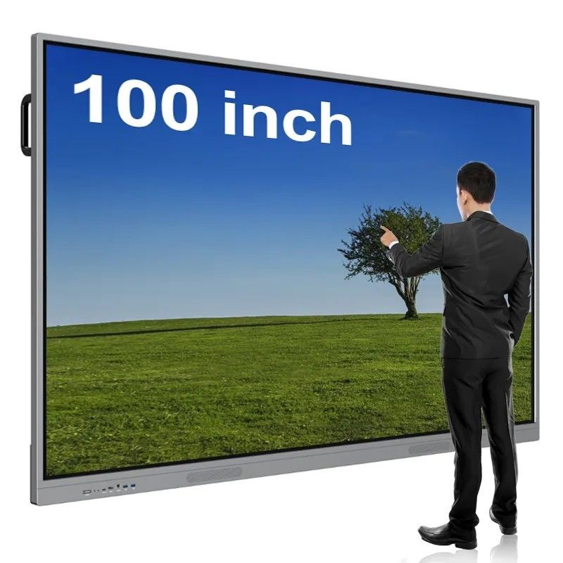 Màn hình tương tác thông minh 100 inch Full HD đa điểm cảm ứng bảng trắng kỹ thuật số