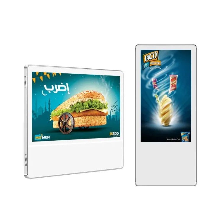 Màn hình quảng cáo thang máy 24 inch với Android 4G và độ phân giải 1920 x 1080 cho biển hiệu kỹ thuật số thang máy
