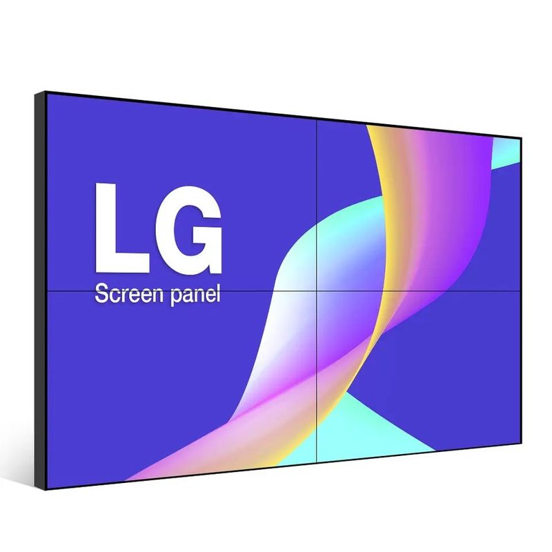 75 Inch LCD Splicing Wall Video Wall với độ sáng cao và góc nhìn rộng cho biển báo kỹ thuật số