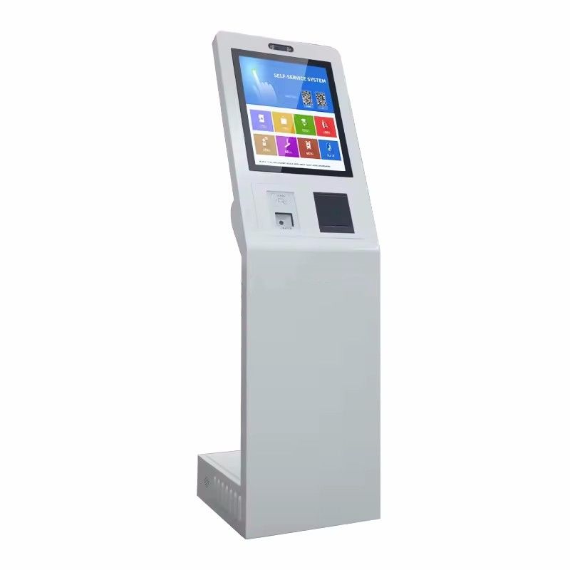 21.5 inch sàn đứng màn hình cảm ứng Kiosk tùy chỉnh tự phục vụ Terminal Kiosk