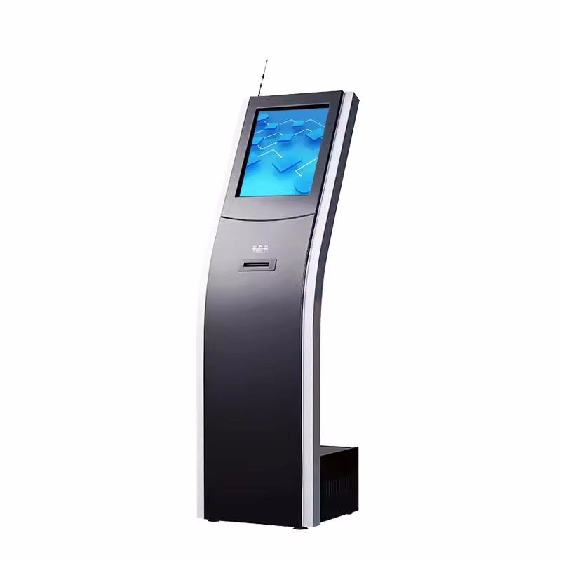 Kiosk kỹ thuật số màn hình cảm ứng 17 inch với hệ điều hành Windows 10 và bộ nhớ DDR4 4GB cho các ứng dụng tự phục vụ