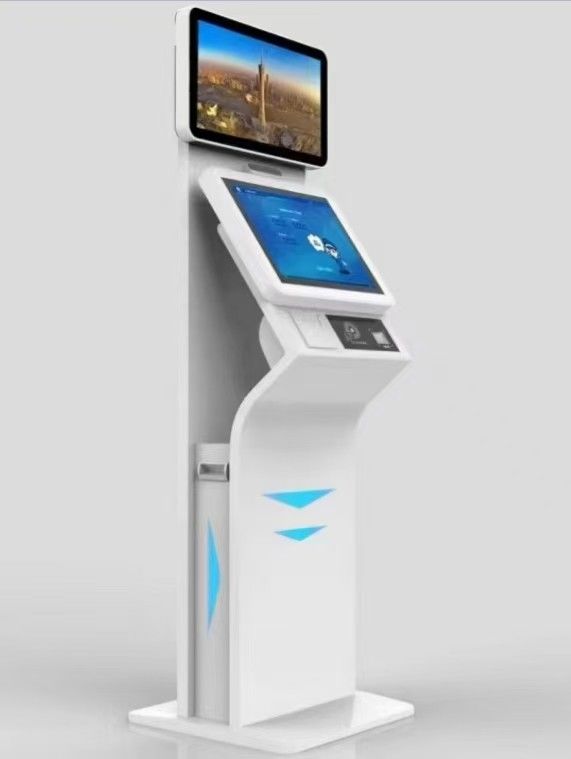 Kiosk tự phục vụ màn hình cảm ứng Shareme với phần mềm tùy chỉnh và máy quét hộ chiếu có các kích thước 22 inch/27 inch/32 inch