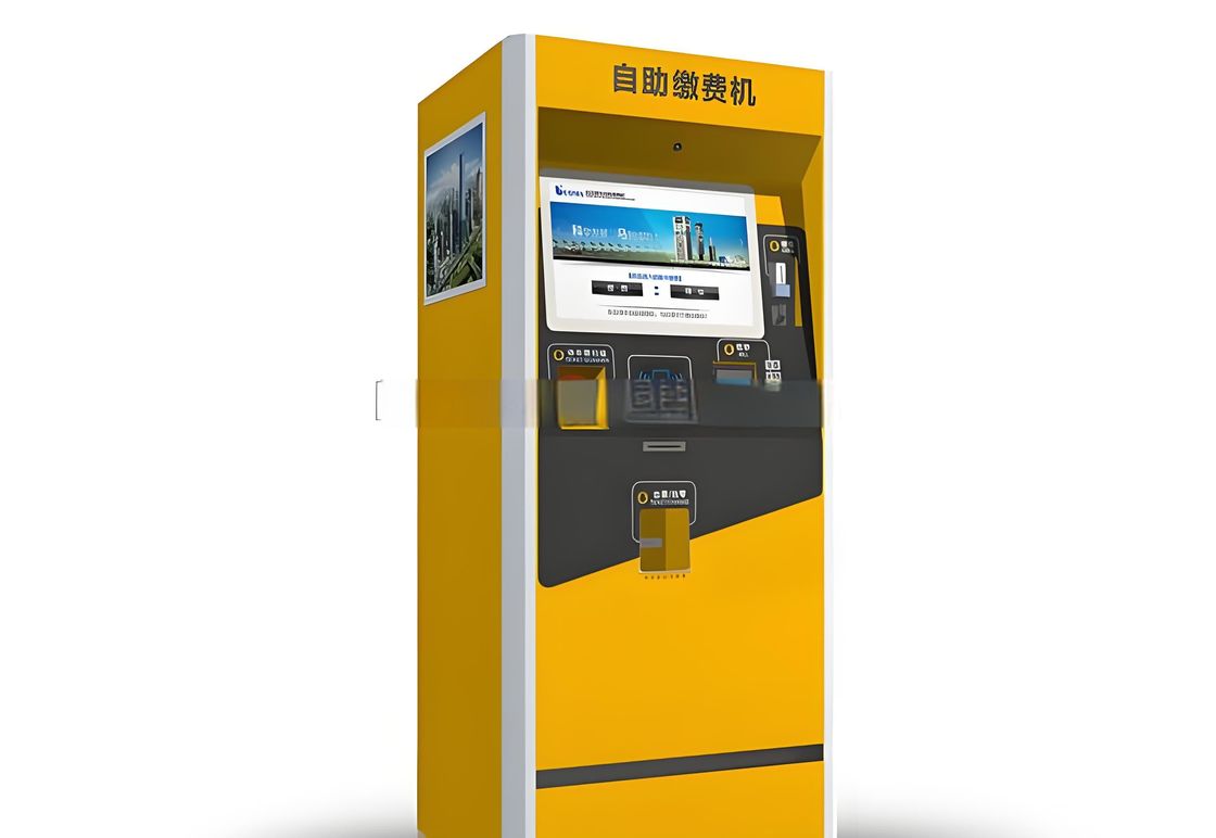 15inch Màn hình cảm ứng Kiosk đỗ xe tự phục vụ với bảo trì thấp và khả năng tương thích với nhiều hệ điều hành