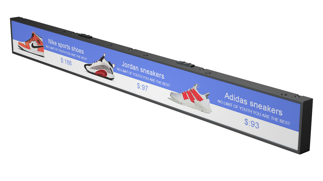 47Màn hình quảng cáo LCD.1 inch với góc nhìn 178 ° và tỷ lệ tương phản 1000: 1 cho biển báo kỹ thuật số có tác động cao