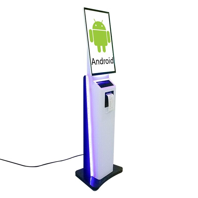 23.8/32 Inch Kiosk Tự Đặt Hàng với Nhận Diện Khuôn Mặt và Màn Hình Cảm Ứng Vỏ Kim Loại