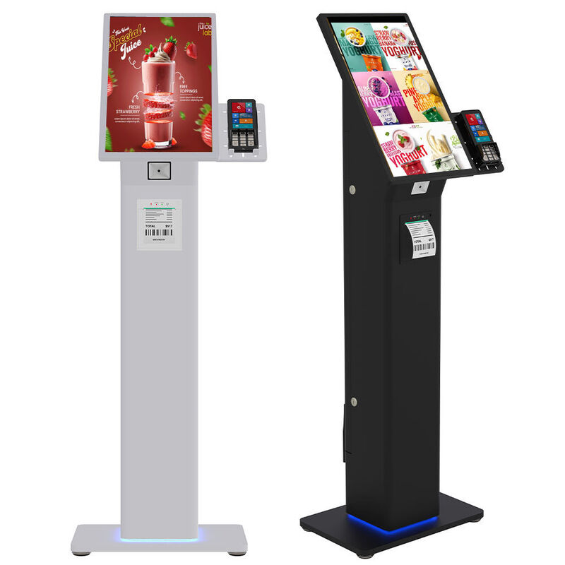 10-Point Capacitive Touch Self Ordering Kiosk with 1920X1080 Resolution and Multi-Language Support