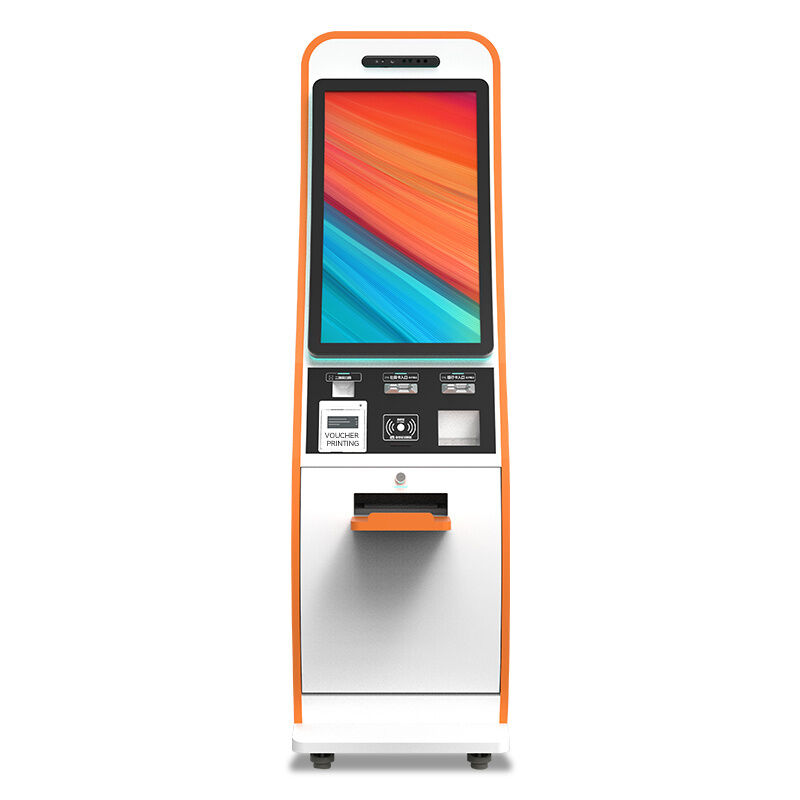 Kiosk Tự Phục Vụ Màn Hình Cảm Ứng 21.5/32 Inch với Hệ Điều Hành Android/Windows và Kết Nối WiFi/Ethernet/Bluetooth/3G/4G