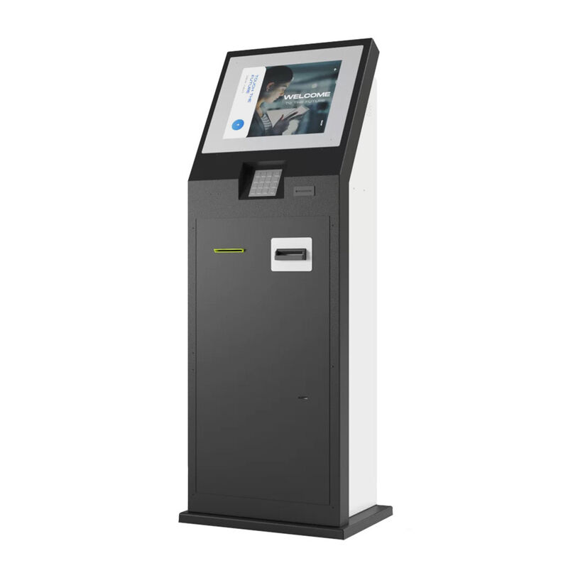 Kiosk tự phục vụ thương mại với màn hình cảm ứng 10 điểm 1920X1080 độ phân giải và vỏ kim loại thép không gỉ