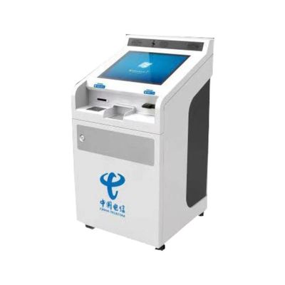 19 Inch Capacitive Touch Screen Kiosk tương tác cho Telecom Business Hall