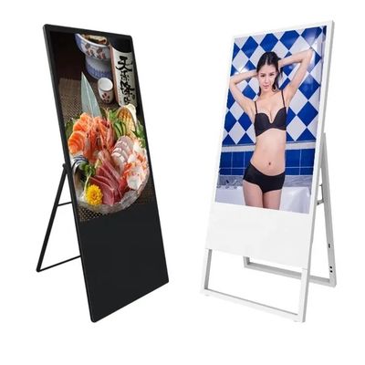 Cửa hàng Portable Floor Standing LCD quảng cáo Player 43 Inch cho triển lãm